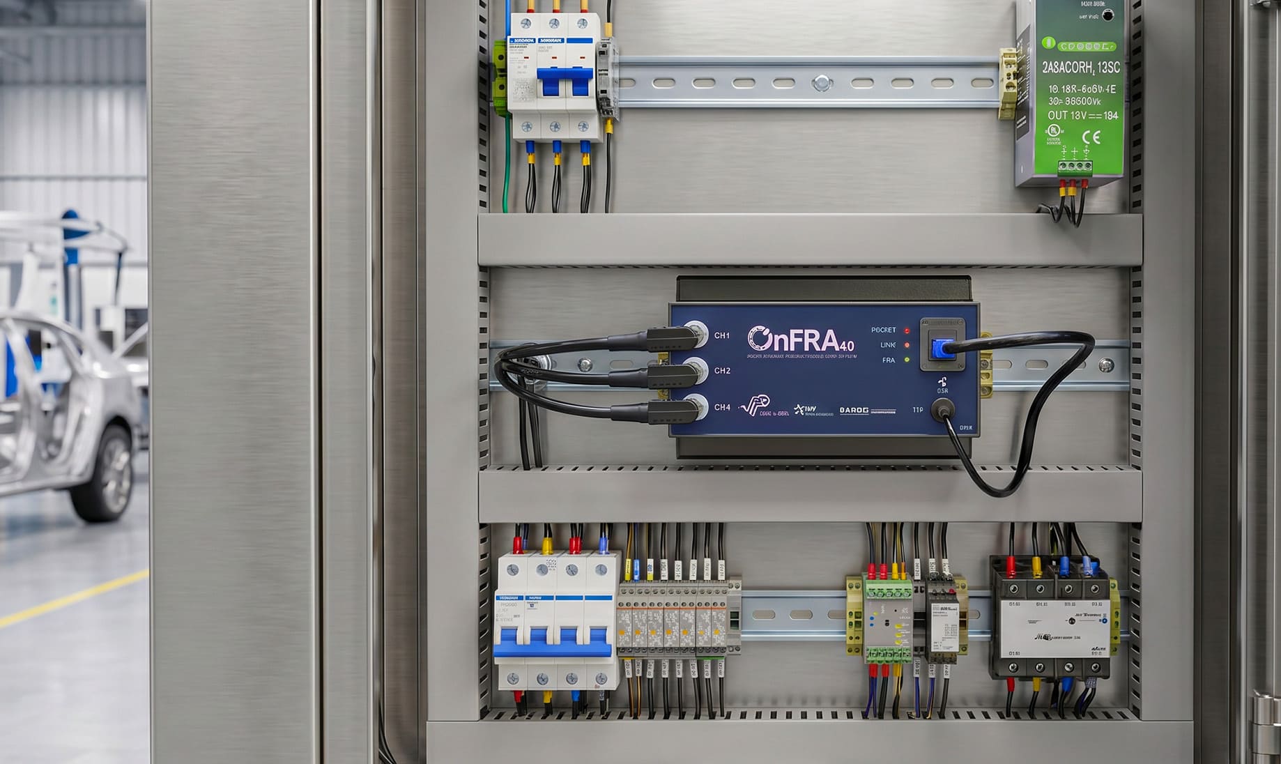 Sistema OnFRA 4.0 para análise e diagnóstico de ativos elétricos