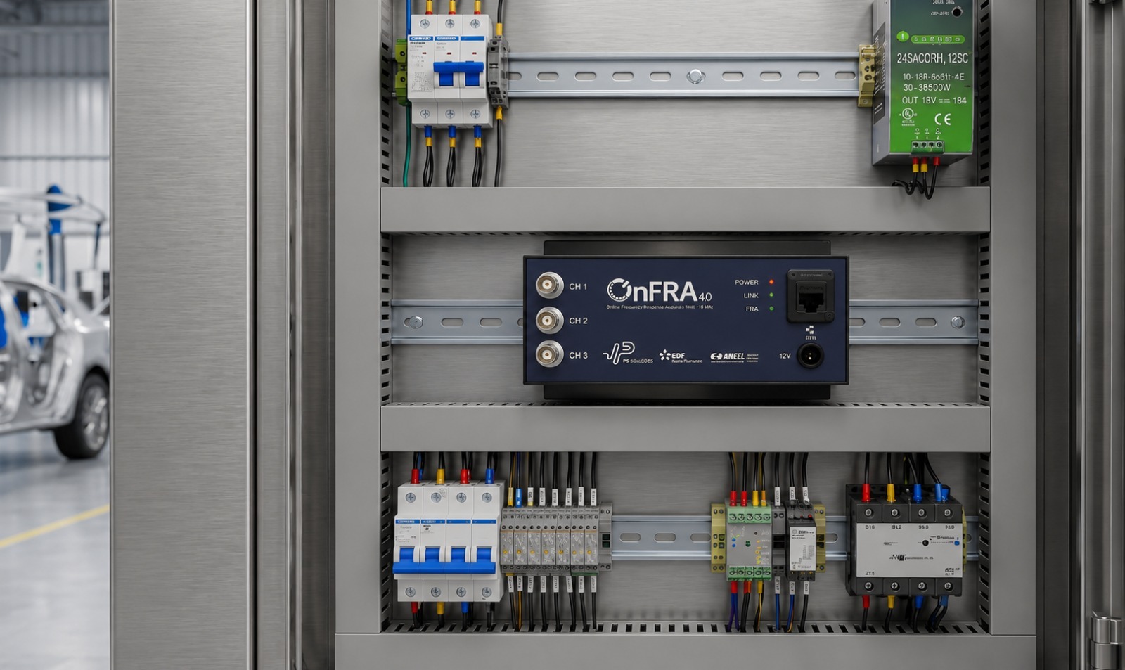 Sistema OnFRA 4.0 para análise e diagnóstico de ativos elétricos